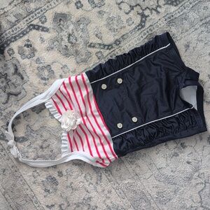 J&J 6yr Vintage Style Halter Swimsuit